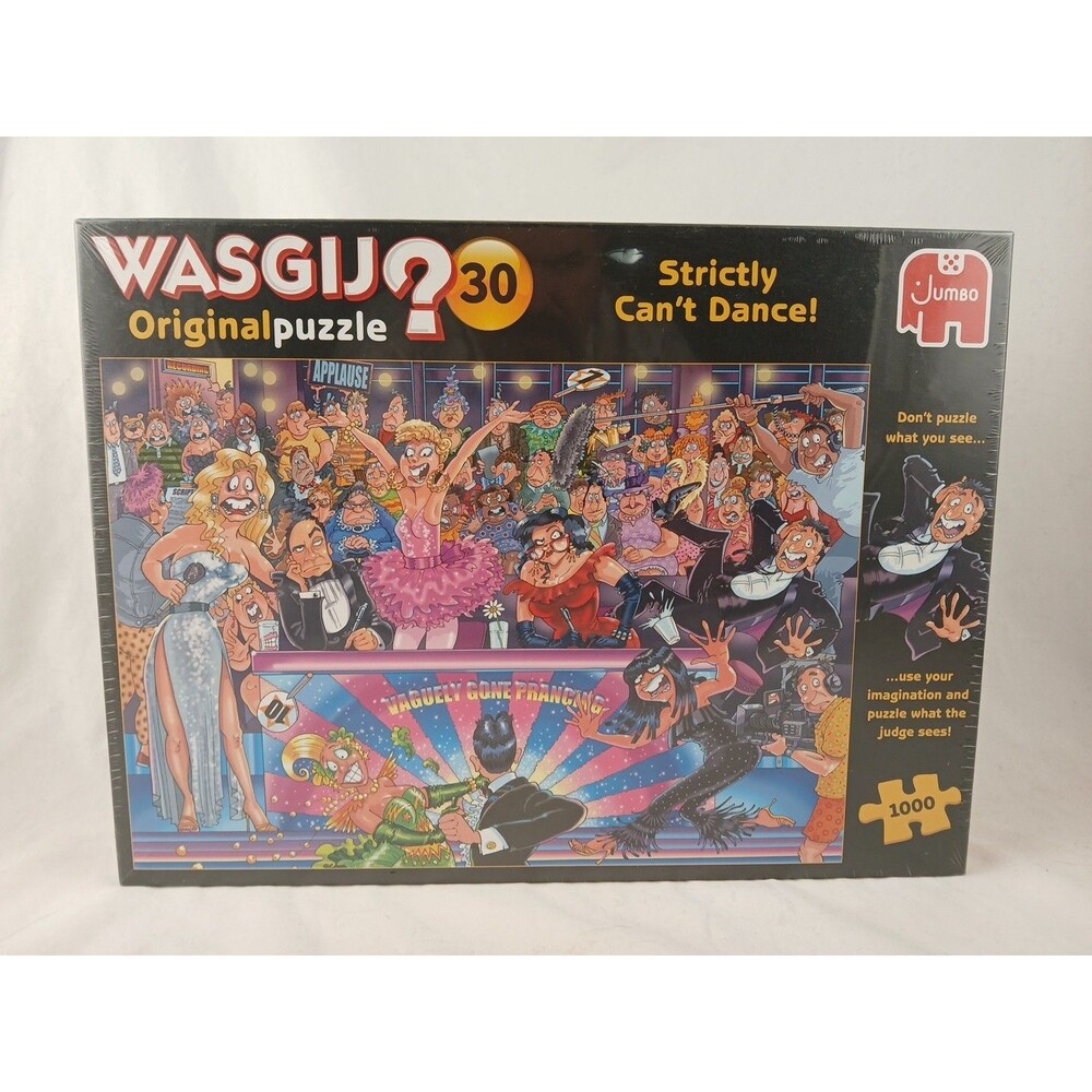 Wasgij? 1000 Piece Original Jigsaw Puzzle #30-Strictly Can't Dance!-NEW/SEALED!